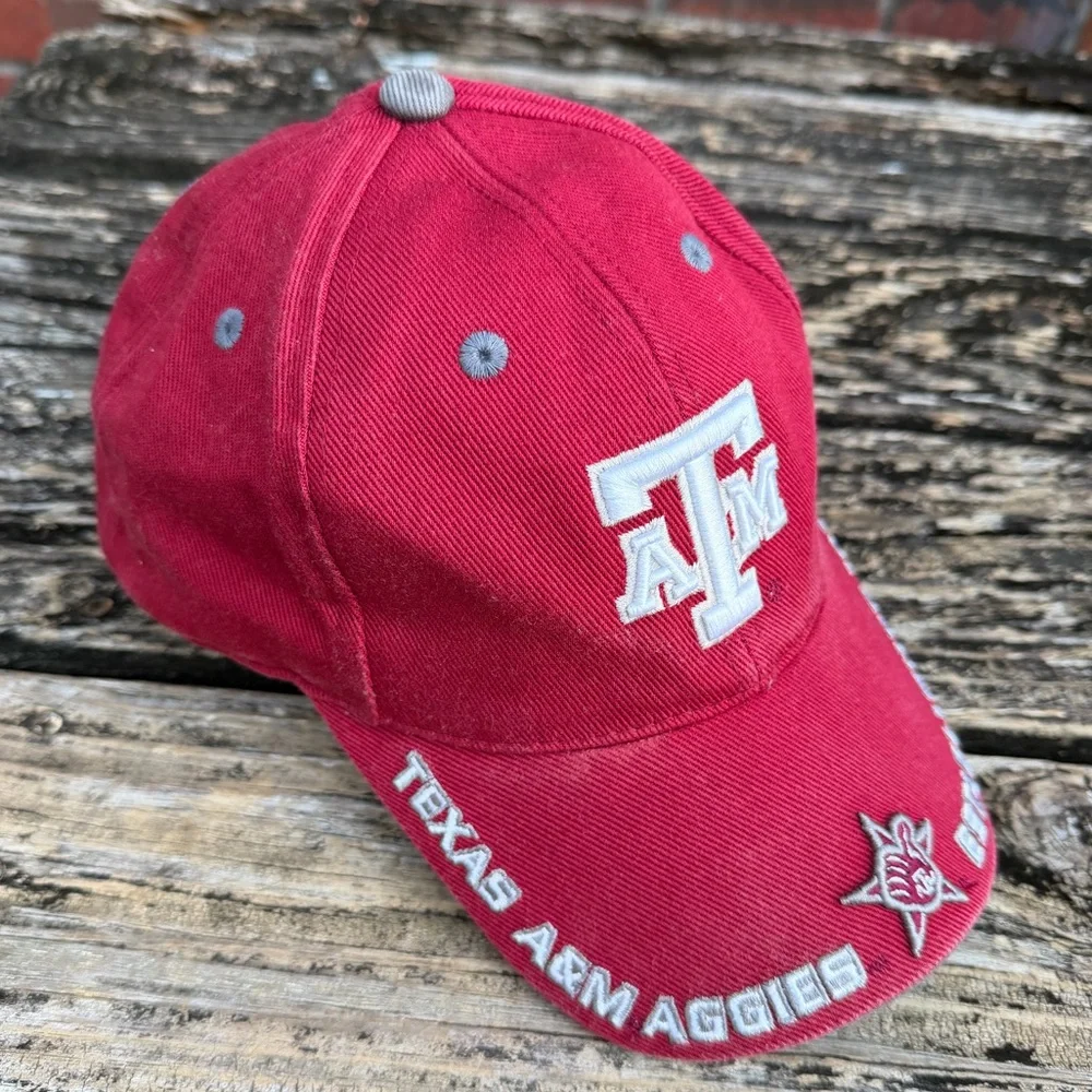 Captivating Headgear Homecoming Collection Red Texas A&M Aggies Strapback Cap T2